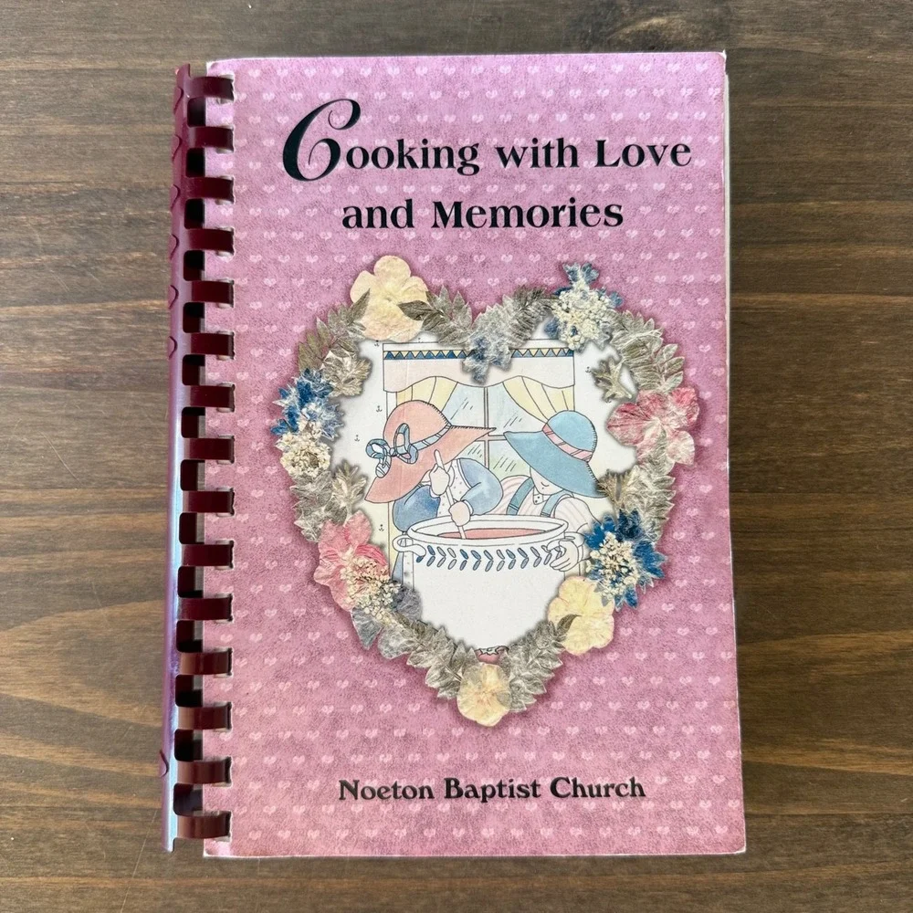 Cooking With Love And Memories Cookbook 2002 Noeton Baptist Church Tennessee VTG